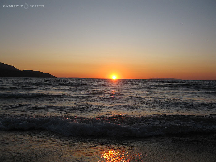 tramonto elba
