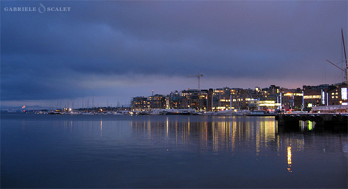 Oslo al tramonto