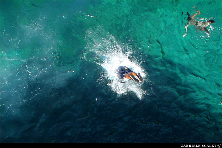 Tuffo in acqua